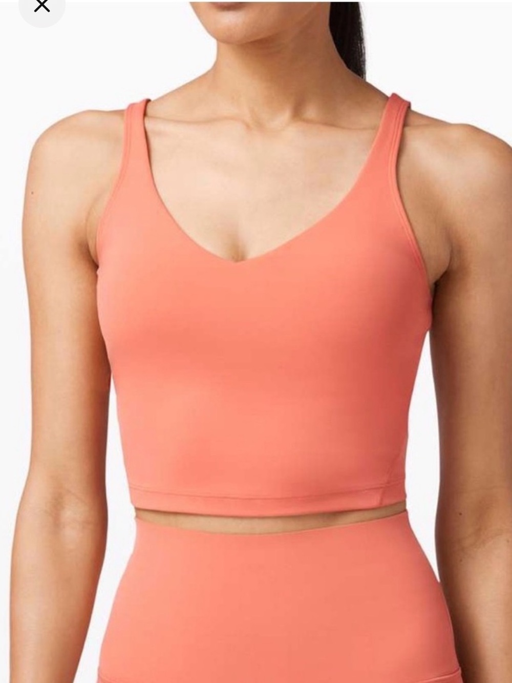 lululemon Align Peach Tank Top - Size 8 A/B